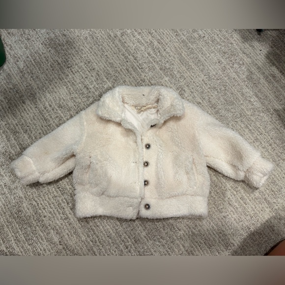 Cozy Toddler Sherpa Jacket - Picture 1 of 4